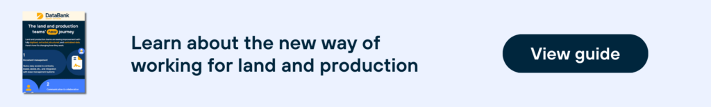 Learn about the new way of working for land and production