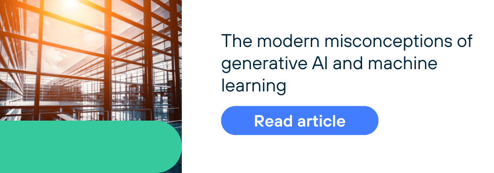 Read article: the modern misconceptions of AI and machine learning