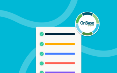 The ultimate list for staying up-to-date with OnBase