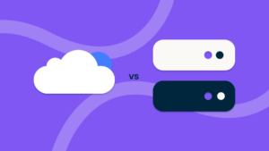 The difference between on-premise and cloud: it’s astronomical