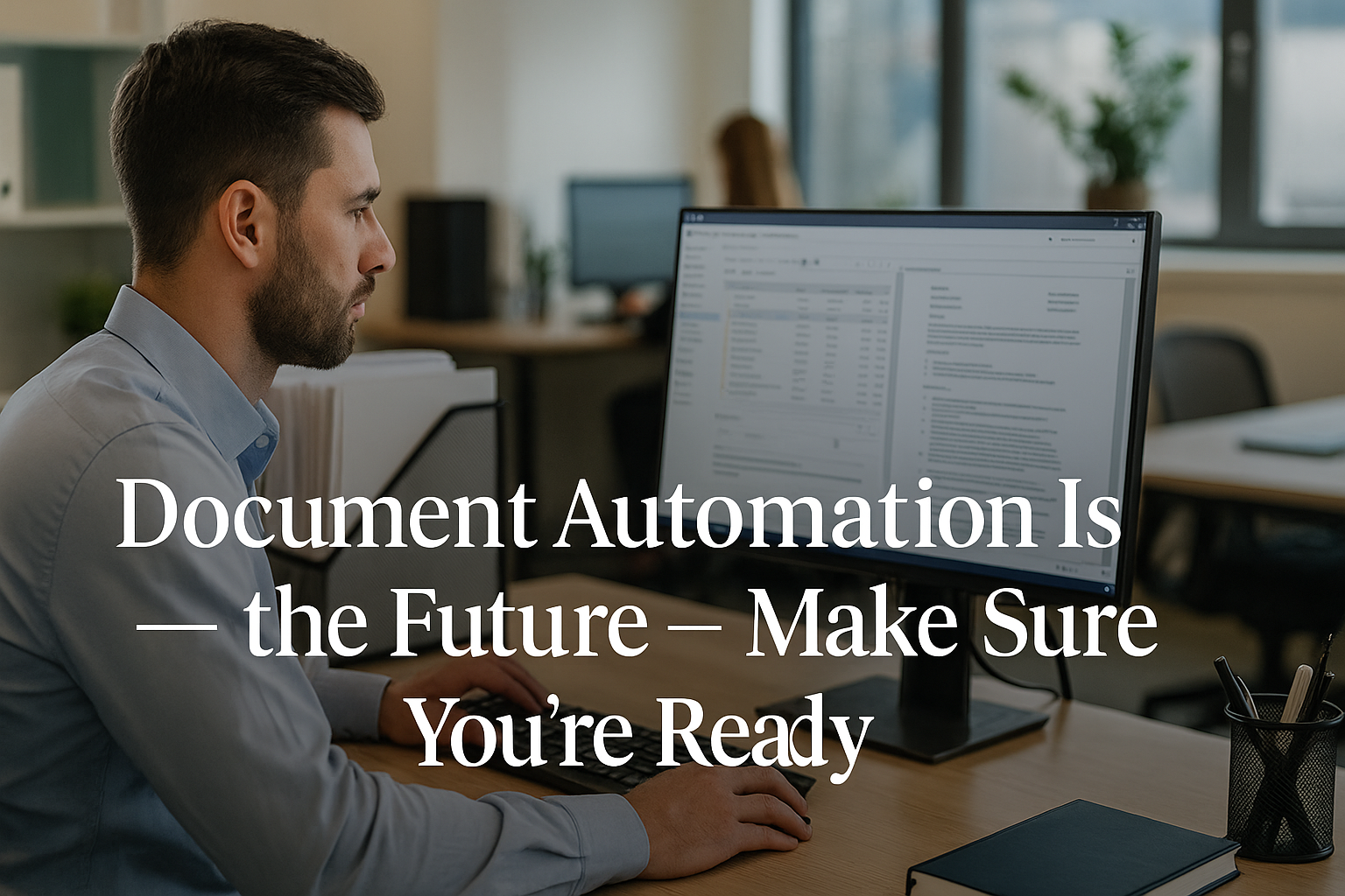 Document automation is the future Document automation is the future