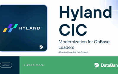 Hyland Content Innovation Cloud Modernization for OnBase Leaders: A Practical, Low-Risk Path Forward