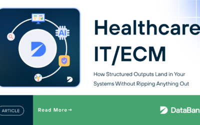 Healthcare: How Structured Outputs Land in Your Systems Without Ripping Anything Out