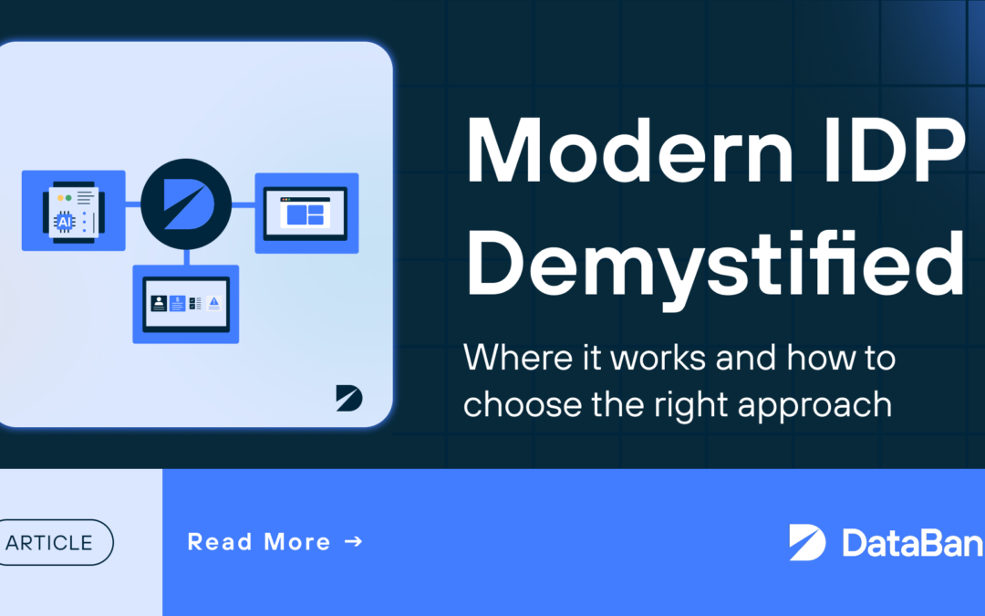 Modern IDP Demystified: Where It Works and How to Choose the Right Approach