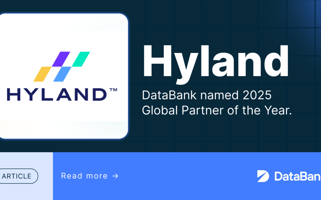 Hyland Names DataBank 2025 Global Partner of the Year